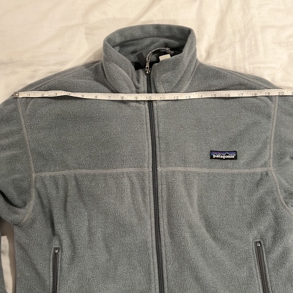 Vintage Patagonia 1998 Gray Synchilla Full Zip Fleece Jacket Size M El Capilene - Picture 15 of 16